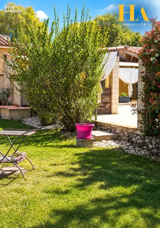 À VENDRE  Villa 4 pièces  Moulès-et-Baucels (34190) 100 m² habitables Terrain 1 100 m² Piscine - photo 7