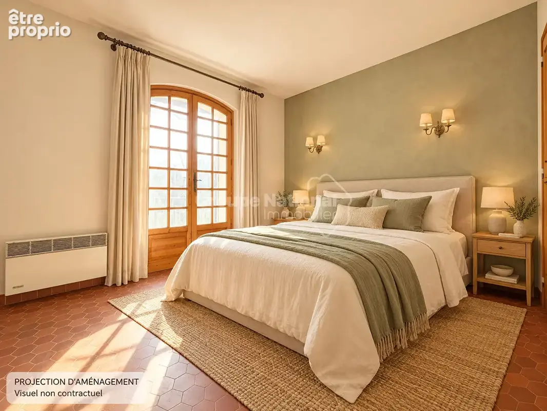 Maison de caractère de 136 m² - 3 chambres - Terrain de 1 862 m²  - Pélissanne - photo 13