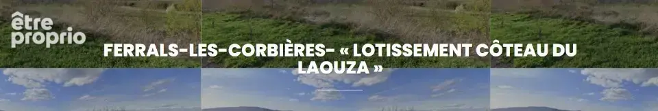 Terrain à FERRALS-LES-CORBIERES