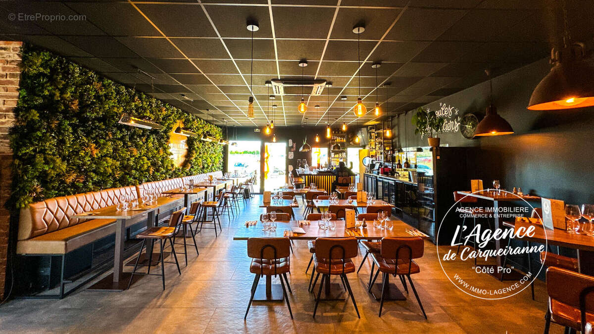 Fonds de commerce brasserie 175 m2 avec terrasse privative et parking gareoult - photo 2