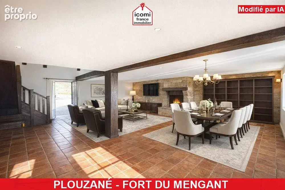 Finistere - plouzané (29280) - a vendre - propriete de charme t7 de 200m² avec maison invite t3 de 60m² sur un terrain boise de  - photo 5