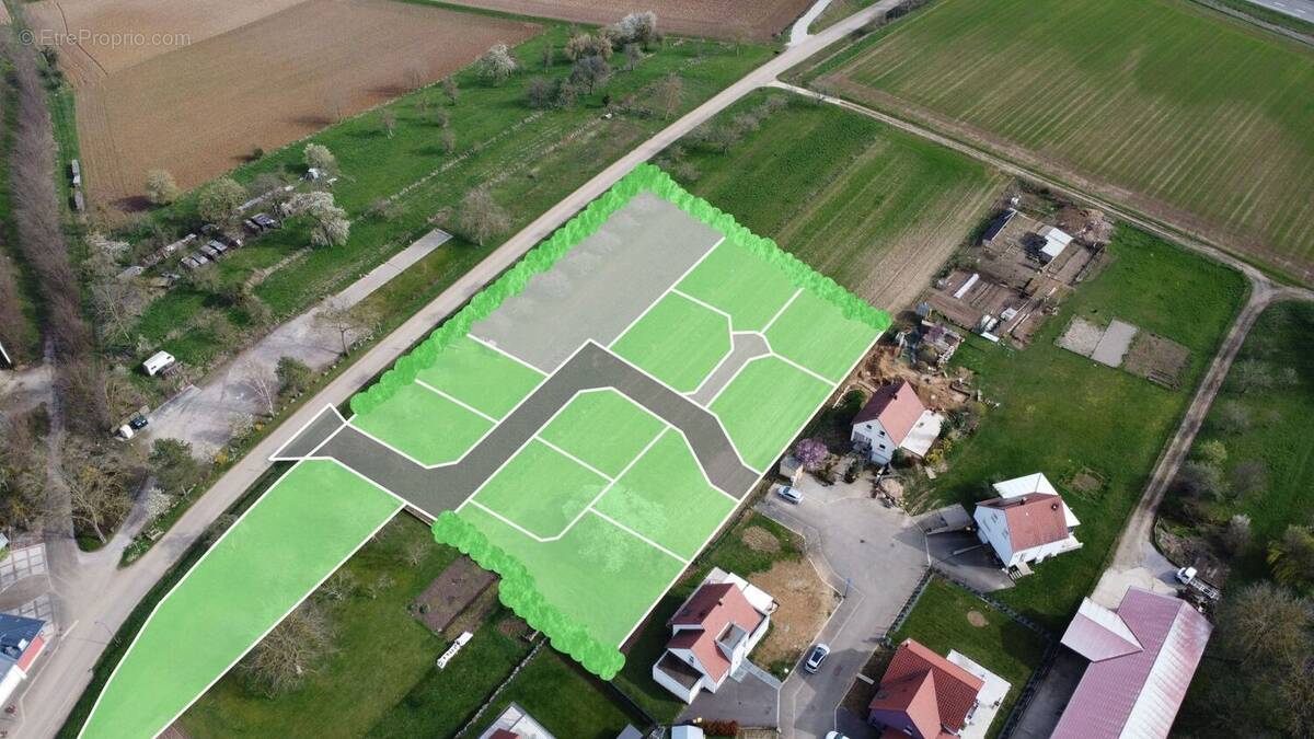 Terrain à GOTTESHEIM