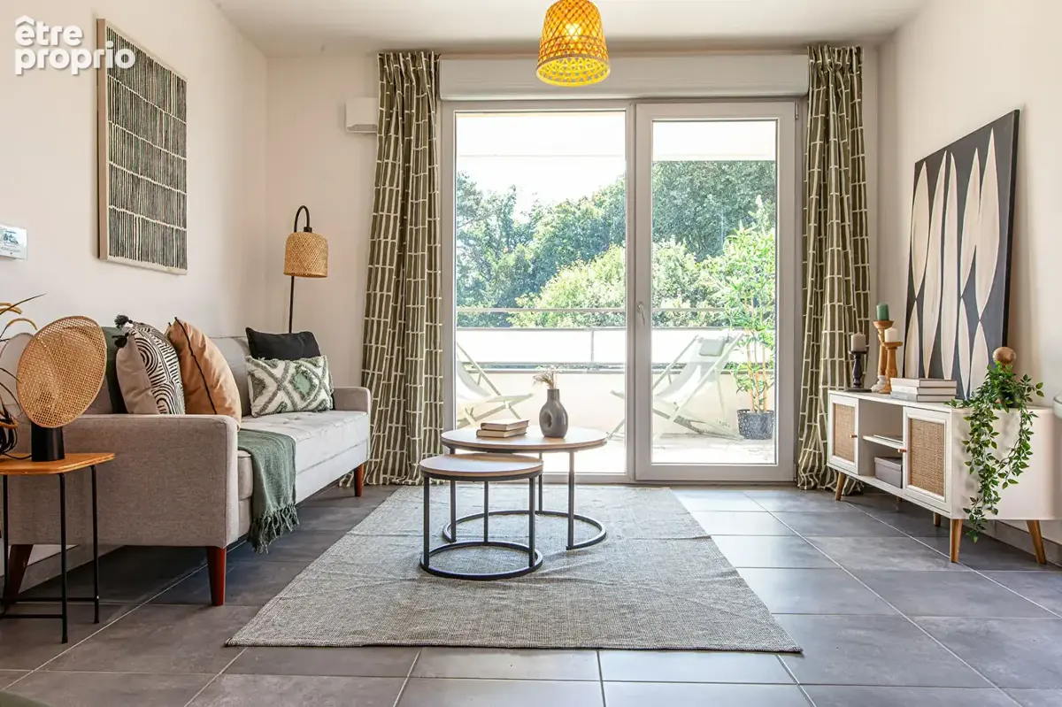 T3 récent 65,79 m² + balcon + garage - Irigny - photo 5