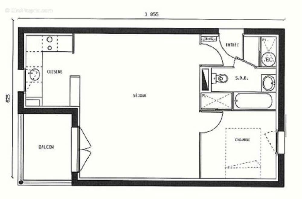 Appartement à LES BILLAUX