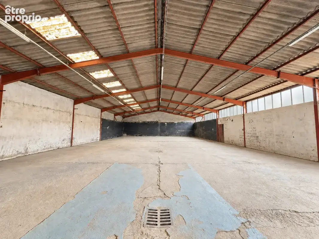 Local professionnel avec zone de stockage et bureaux - photo 1