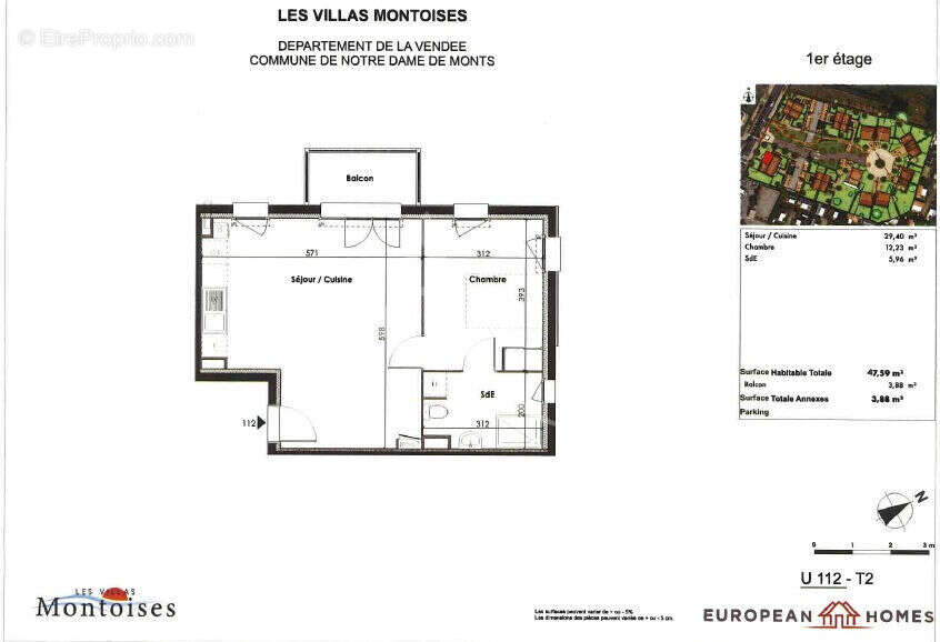 Appartement à NOTRE-DAME-DE-MONTS