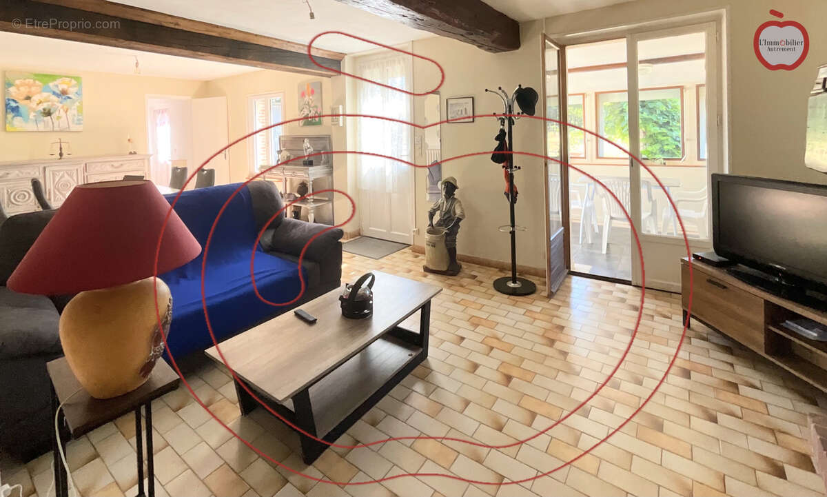 Maison de campagne avec jardin arboré de 1 735 m2 - 15 mm de verneuil sur avre - photo 2