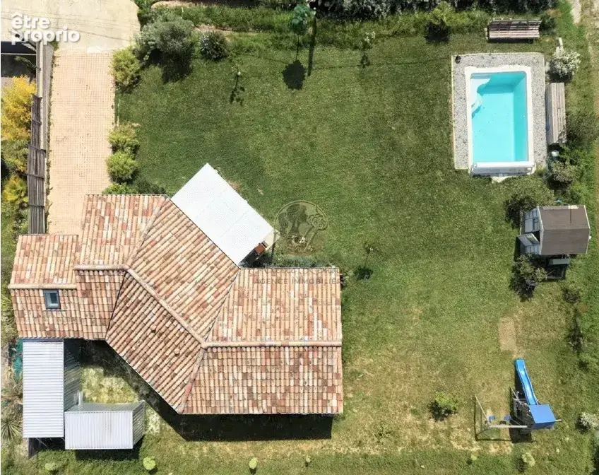 Maison de plain-pied 123 m2, 5 chambres, piscine et vue Vercors - photo 3