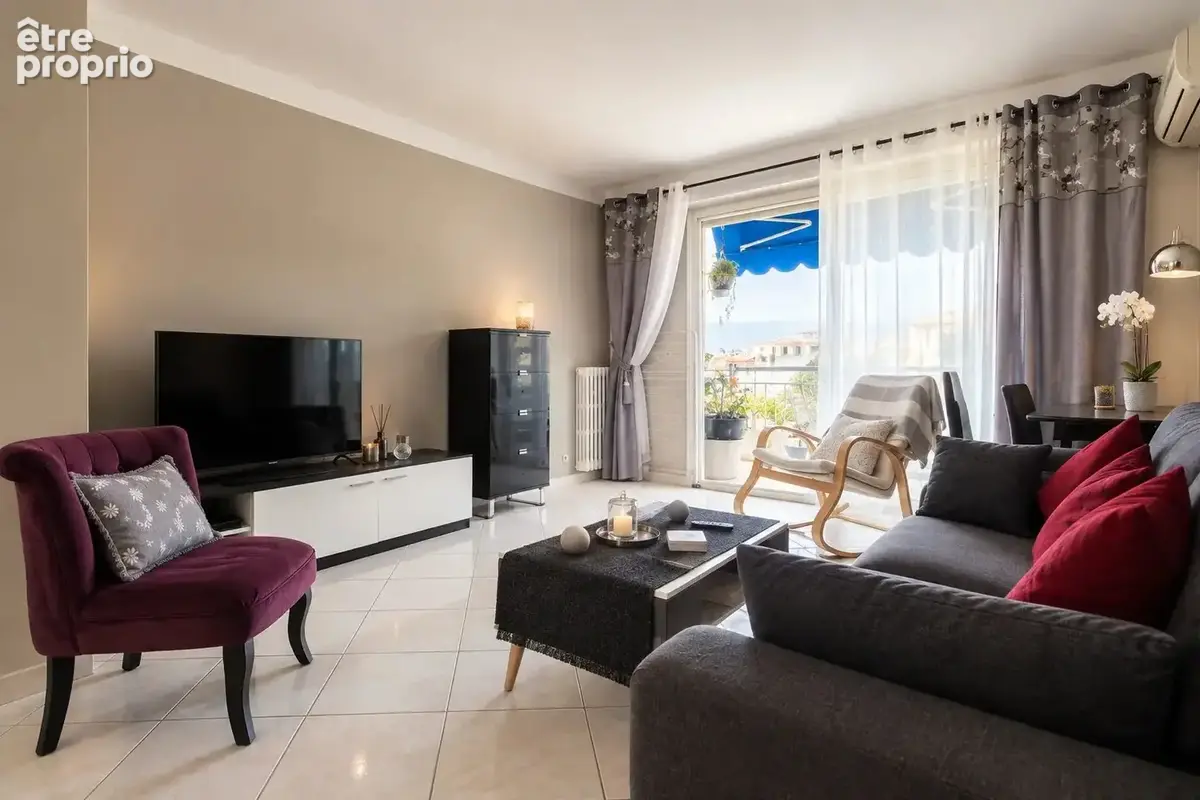 Nice "mont boron" - 3p 60m²  balcons  cave  parking - photo 3