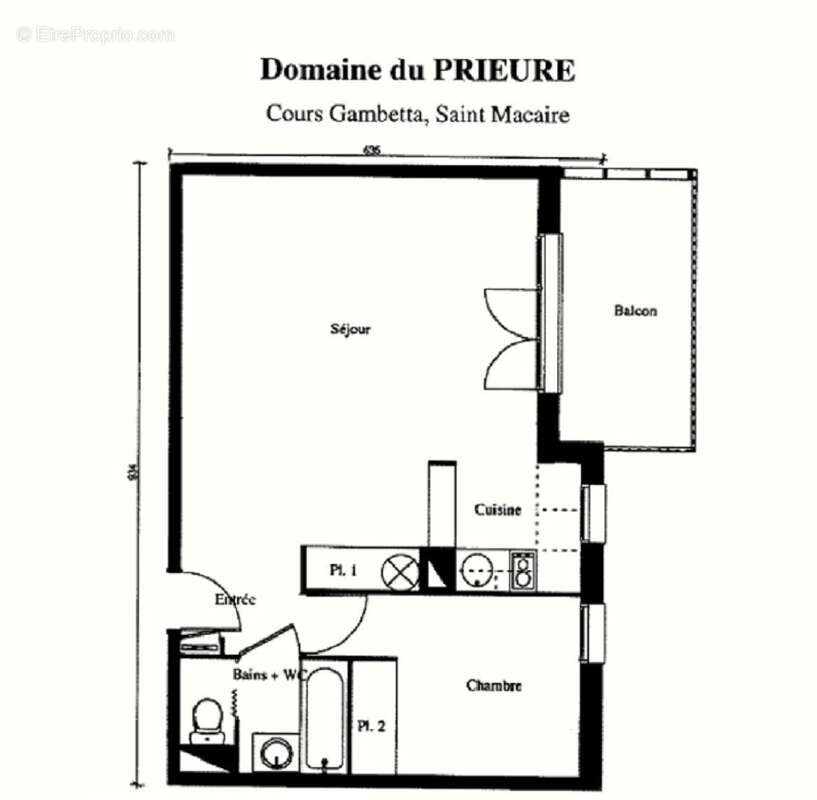 Appartement à SAINT-MACAIRE