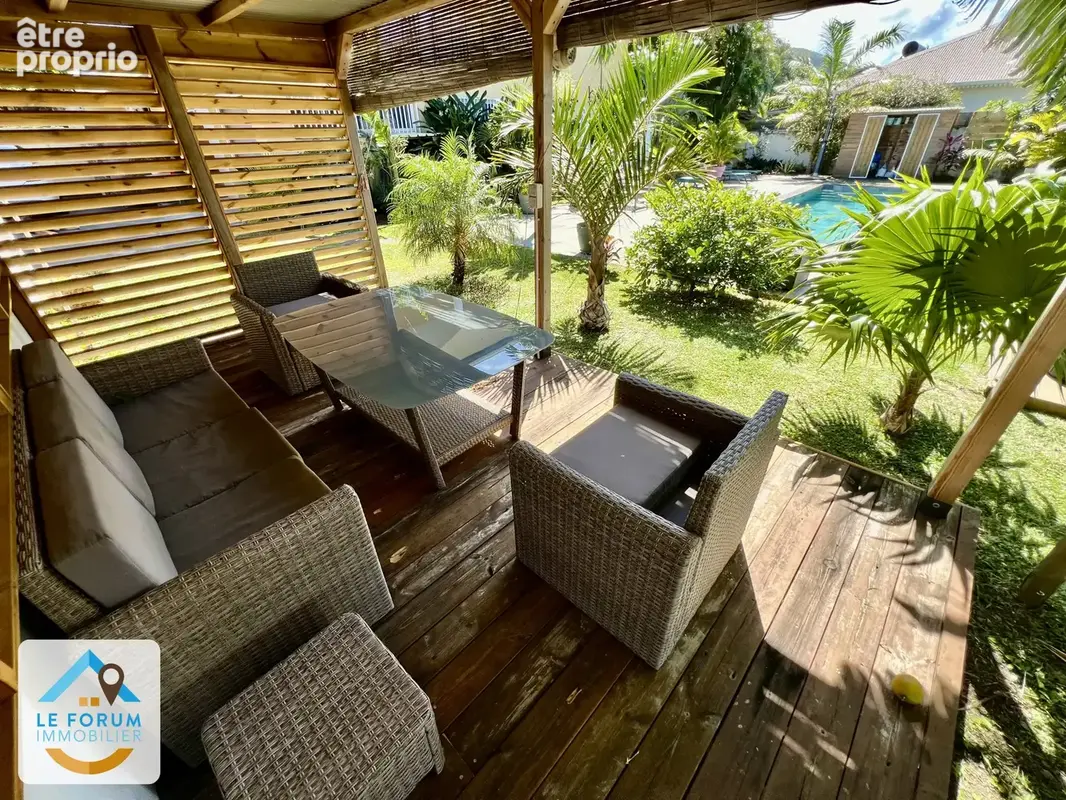 Saint joseph 97480 - villa f5 contemporaine avec studio independant - piscine - varangue - garage -  vue mer - photo 14