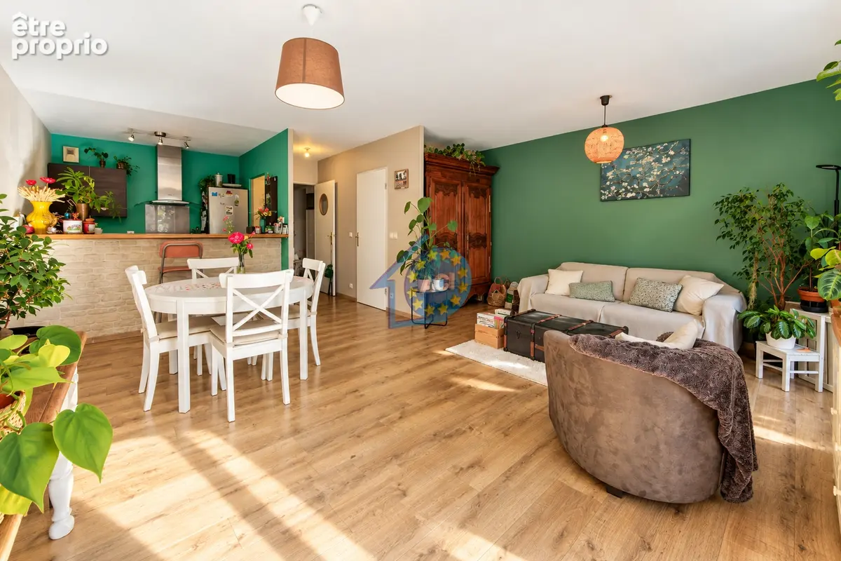 Rez-de-jardin - Limay - appartement - 65 m²  - 82 m² jardin - photo 3