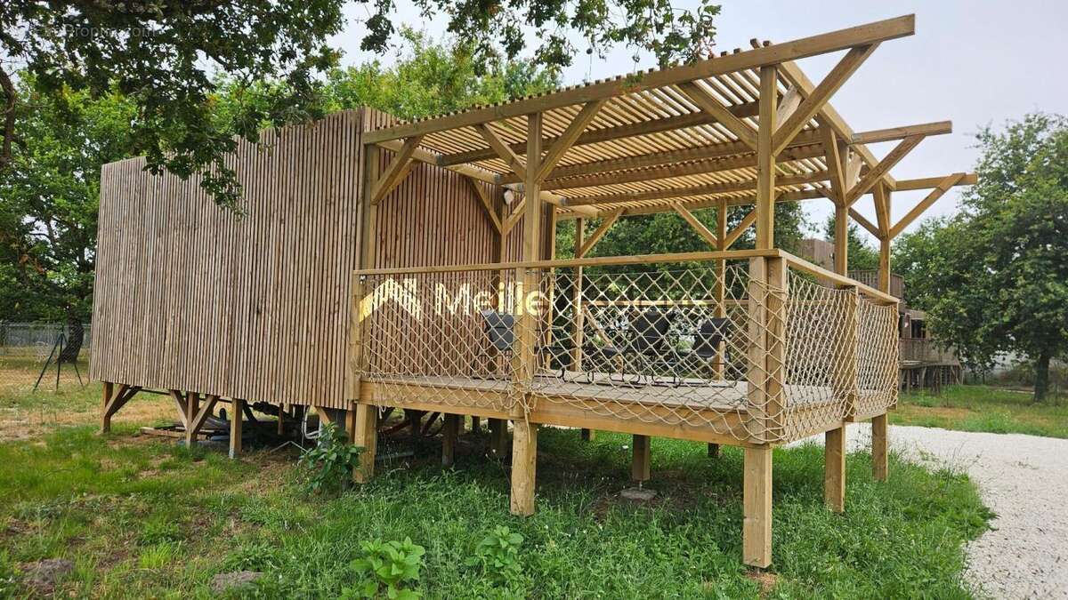 Propriété atypique au calme entre estuaire et plages océanes - maison structure bois sur pilotis - photo 3