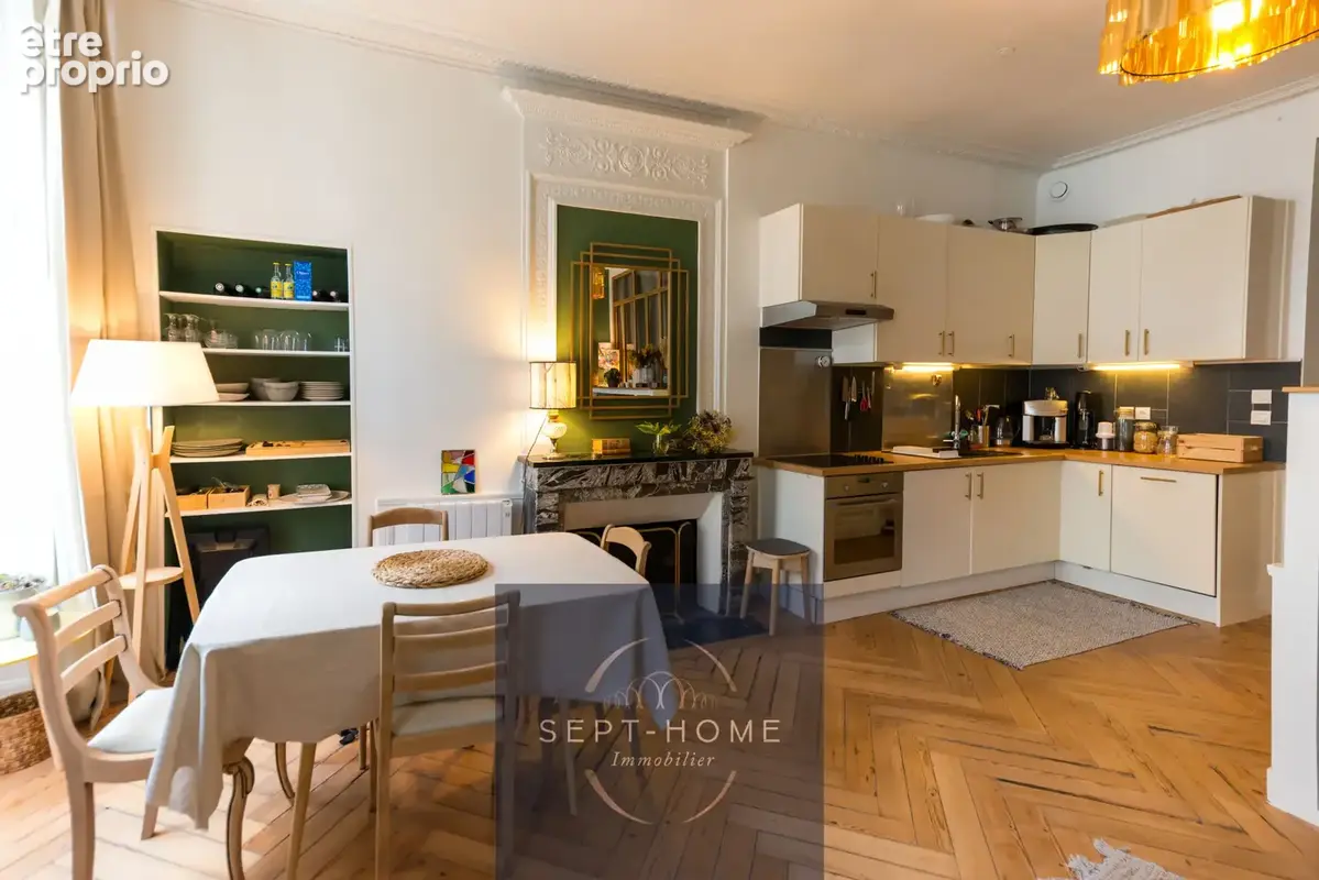 Appartement t2 de prestige - 46 m2 - basilique st nicolas - nantes centre - photo 2