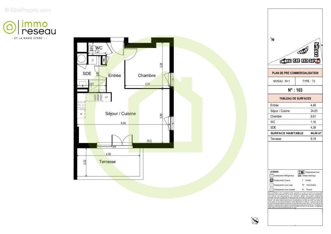 Appartement à PAULHAN