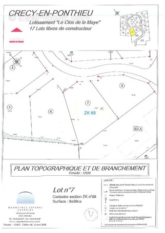 Terrain à CRECY-EN-PONTHIEU