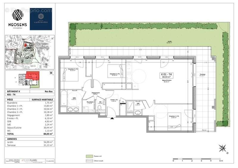 Appartement à COLLONGES-SOUS-SALEVE