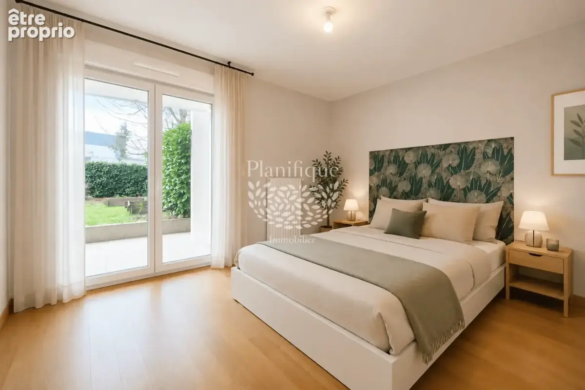 Valleiry   Appartement T3 avec jardin - photo 9