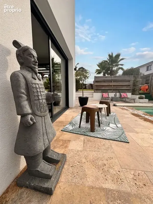 Saint-Geours-de-Maremne Villa contemporaine de 2022 (160 m²) avec piscine chauffée et dépendance modulable - photo 16