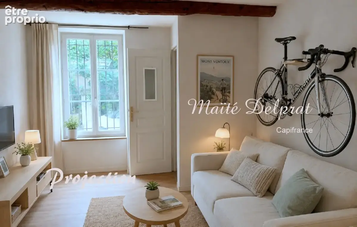 Au pied du Ventoux – Maison de charme à vendre avec terrasse panoramique et studio indépendant - MALAUCENE (84) - photo 11