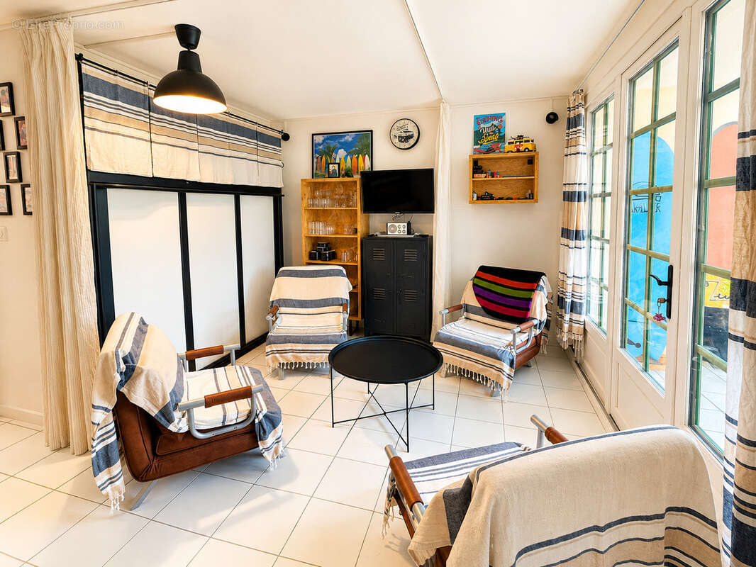 Moliets plage appartement T2 rez-de-jardin - photo 3