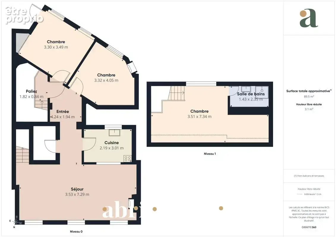 Appartement duplex lumineux en vente à Bordeaux Chartrons 33300 - photo 19