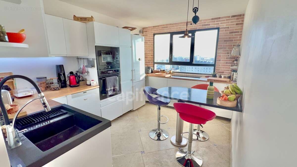 Dpt finistère (29),brest, proche centre ville, appartement 159 m2, dernier etage, terrasse, vue panoramique, vue mer, deux garag - photo 7