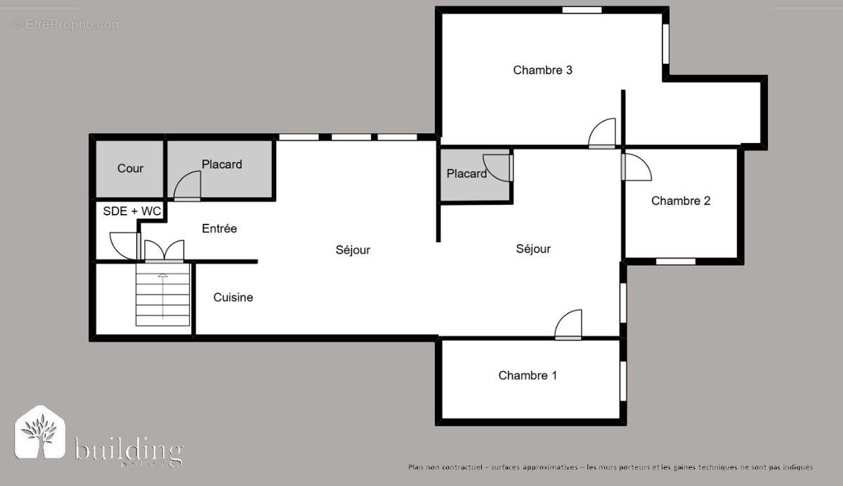 Paris 14ème- Alésia /Maine - Appartement de 111 m² au sol - photo 2
