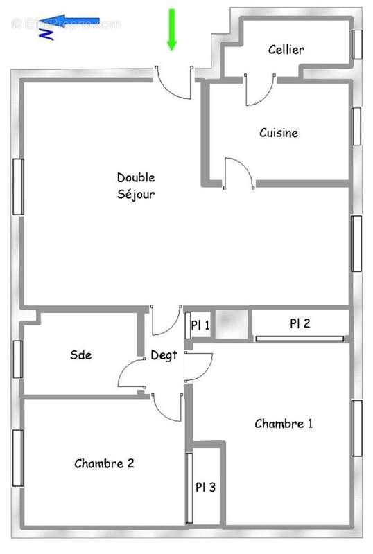 Photo 9 - Appartement à LA CELLE-SAINT-CLOUD