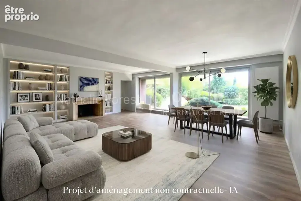 Croix barbieux! splendide type iv en rdc avec jardin prive, 2 parkings securises, cave. - photo 2