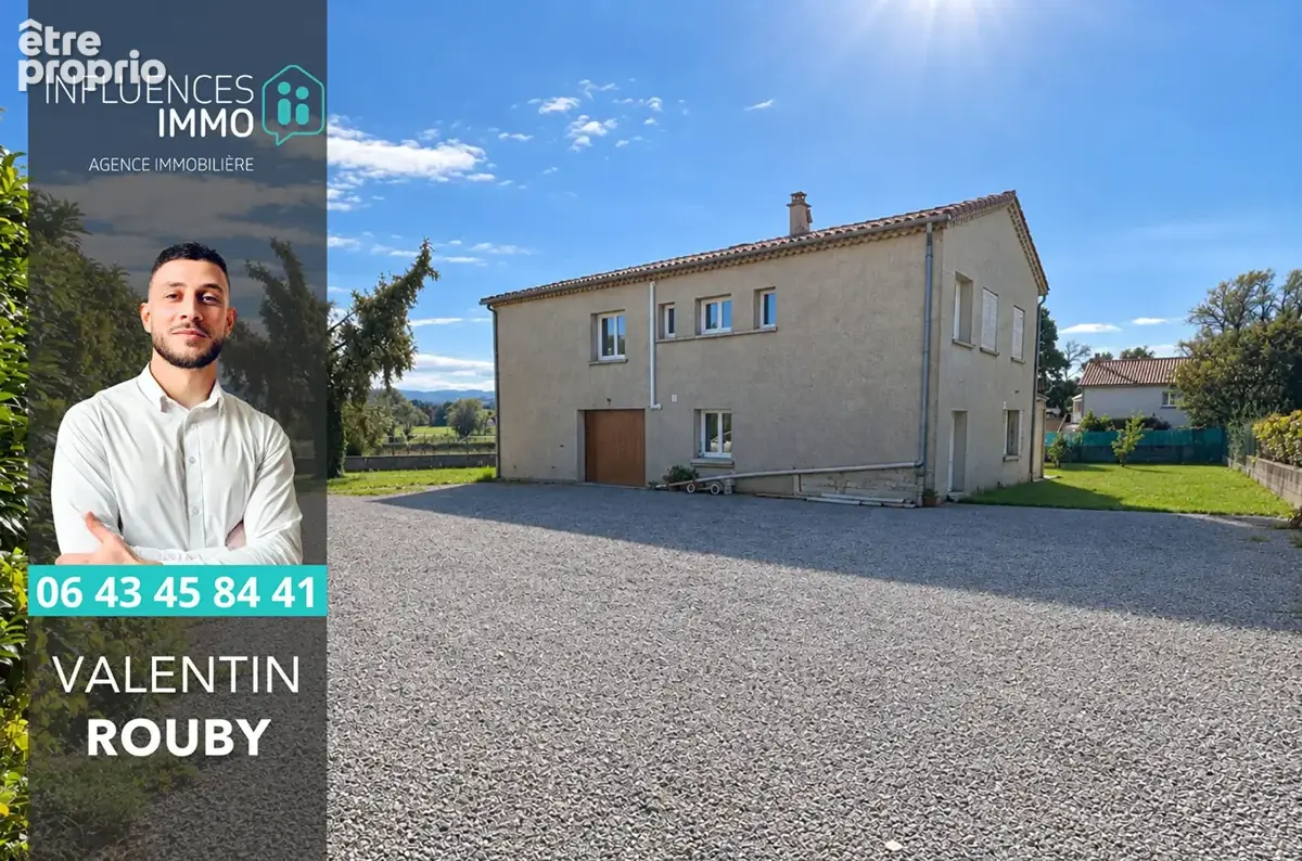 Maison rénovée 235 m² - 8 chambres - Terrain constructible 2 040 m² - Garage - Chomérac - photo 1