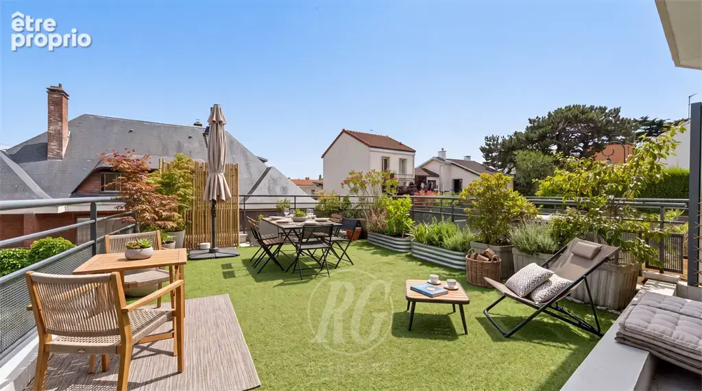 Appartement Saint Cloud 3 pièces 58 m2 TERRASSES - photo 1