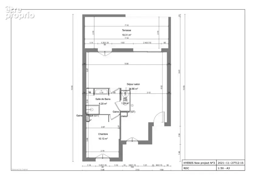 En exclusivité : t2 + terrasse + garage - photo 11