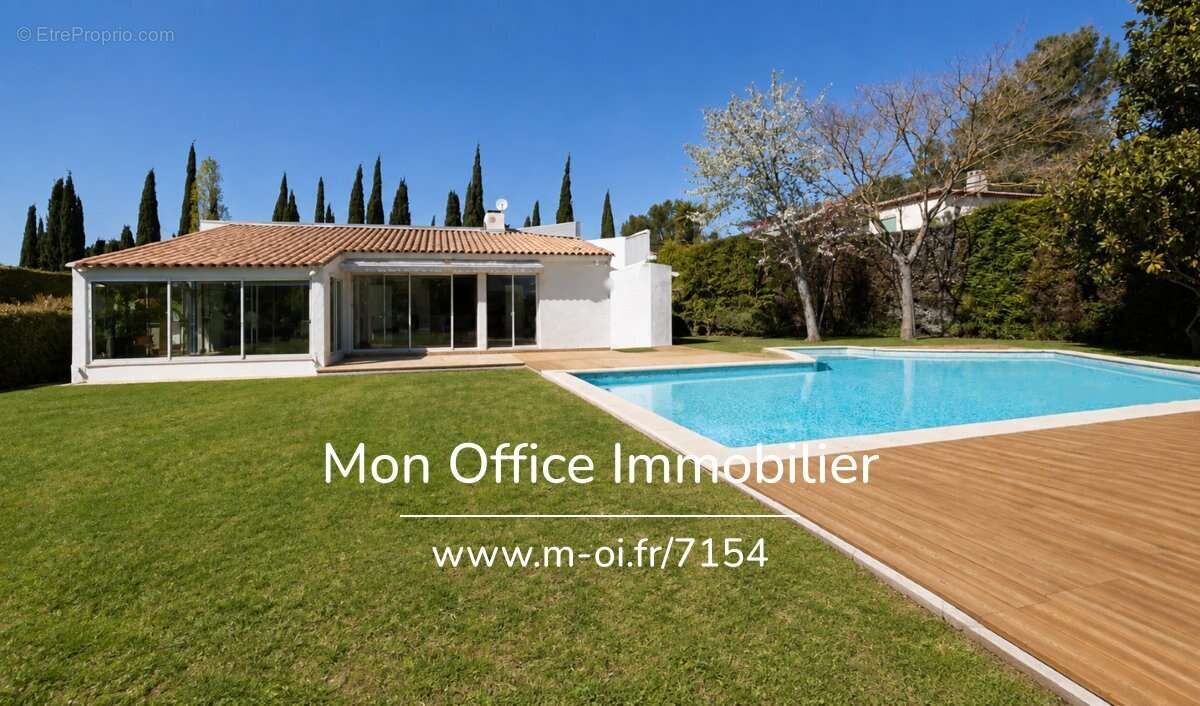 Référence : 7154-VCL - Maison dans un cocon de verdure - 3 chambres, un bureau, une dépendance - BOUC BEL AIR - photo 10