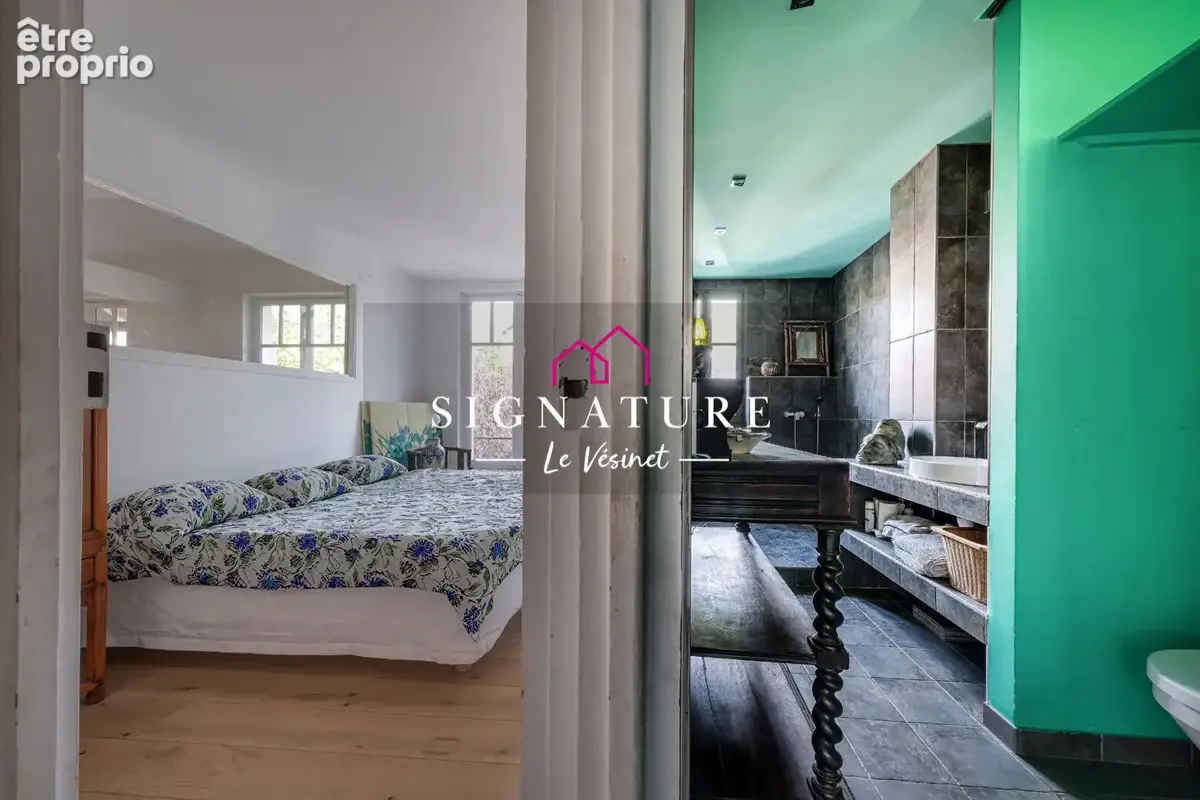 LE VÉSINET - Un appartement au charme singulier, comme une maison - photo 10