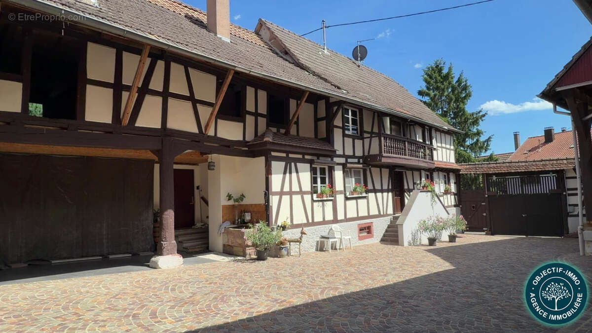 COUP DE CŒUR AU KOCHERSBERG — Authentique corps de ferme alsacien sur 14,93 ares - photo 22