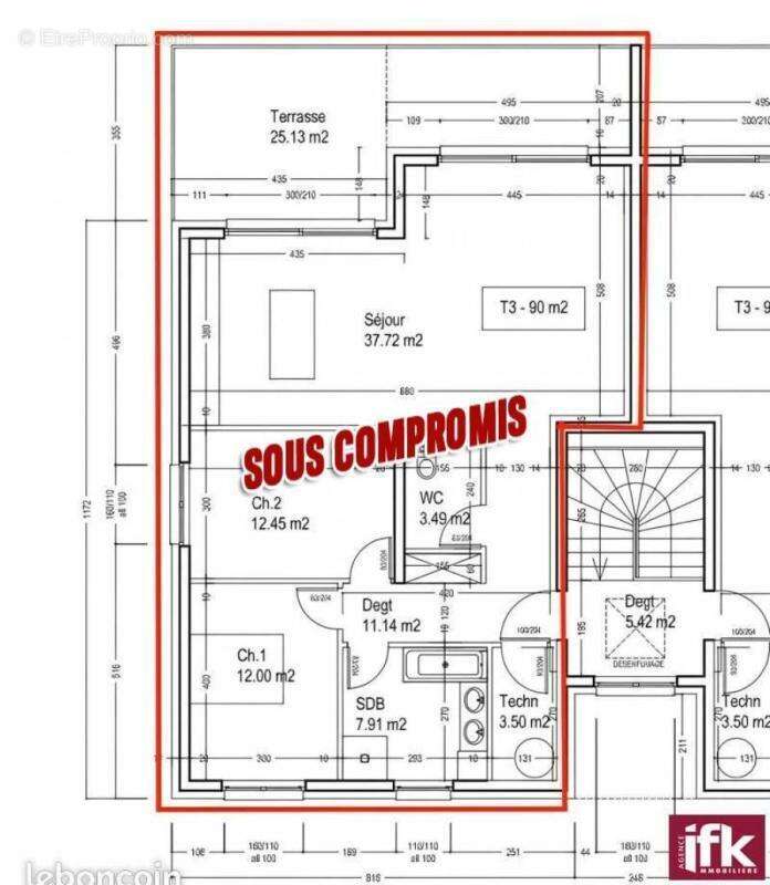 Appartement à WIDENSOLEN