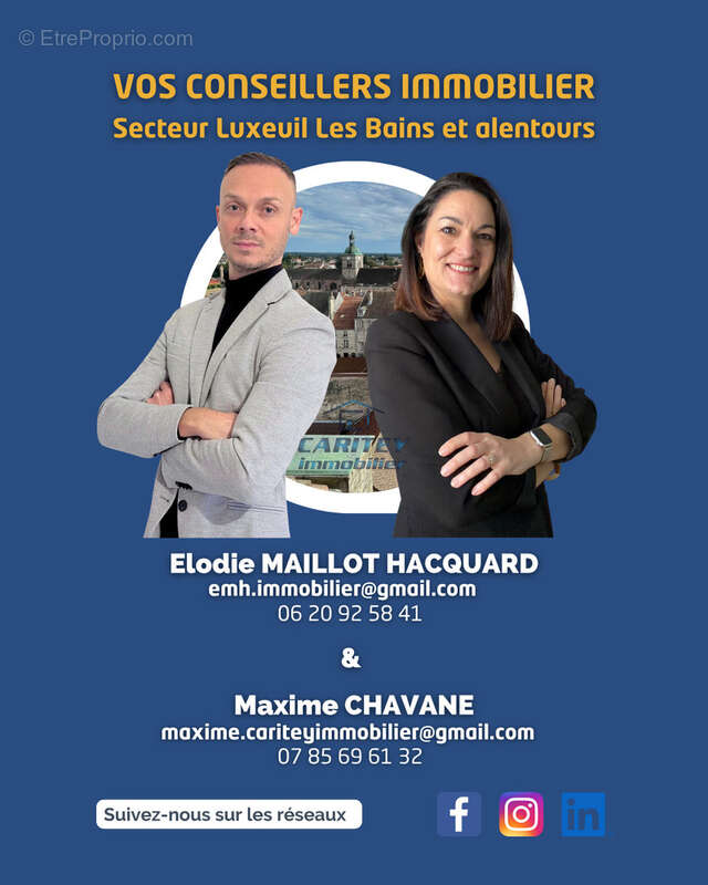 Maison à LUXEUIL-LES-BAINS