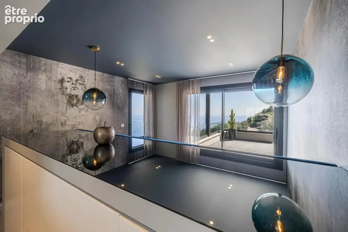 Èze – Villa contemporaine rénovée avec vue mer - photo 9