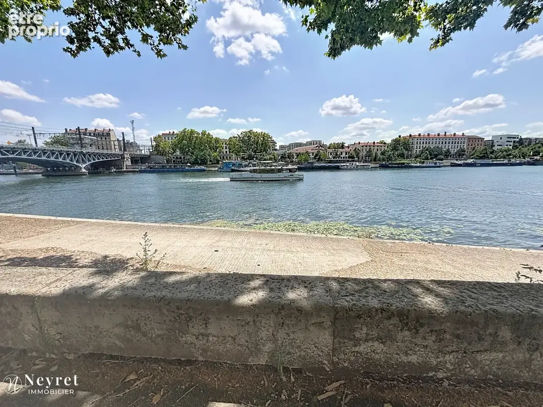 Lyon 5 - Quai de Saône - Appartement de 98 m2 rénové - 3 chambres - Vue Saône - photo 13