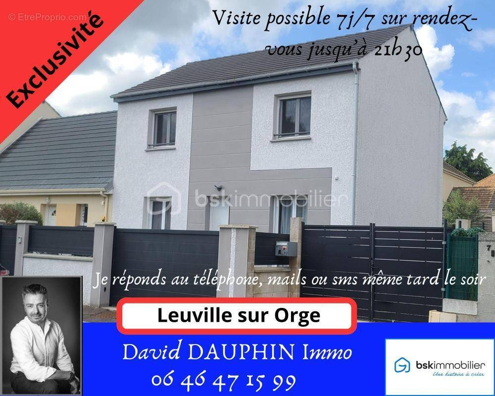 Maison à LEUVILLE-SUR-ORGE