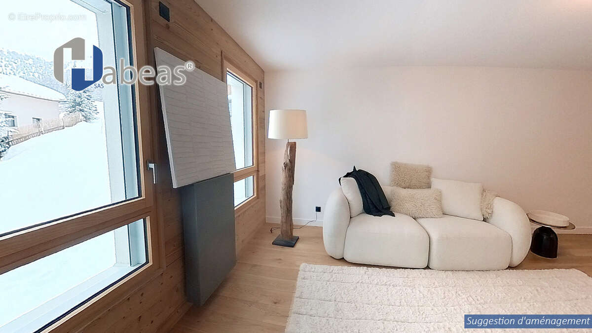 T2 avec 1 chambre et un Balcon de 16.31m², Un Casier à Ski, et un cellier - photo 6