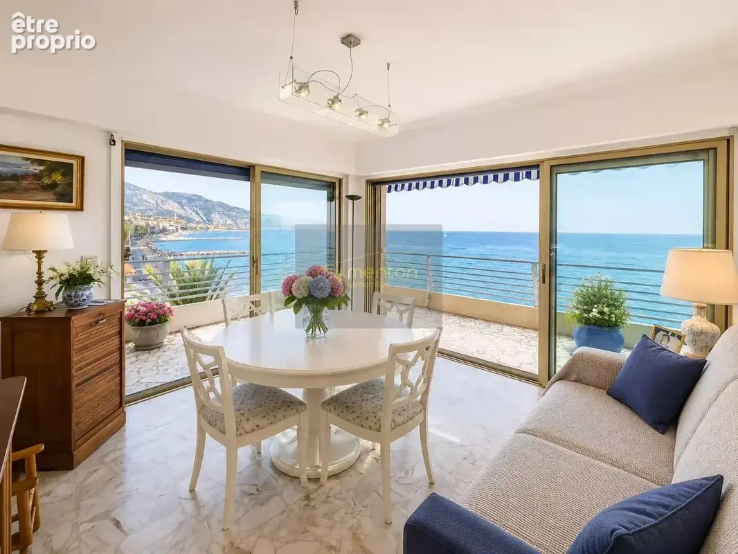 Menton – madone  appartement d’angle face à la mer - photo 4