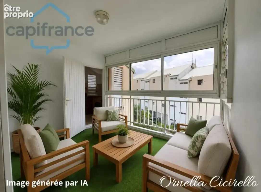Appartement à vendre Petit-Bourg Bourg – 86 m² – 3 chambres + espace modulable – Parking - photo 3