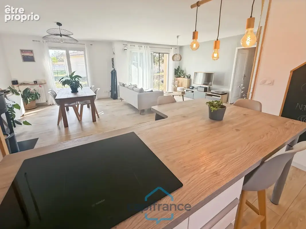 Dpt Landes (40), à vendre CAZERES SUR L'ADOUR Maison contemporaine T4 de 88 m² habitables en plain pied + garage de 20 m² sur 63 - photo 3