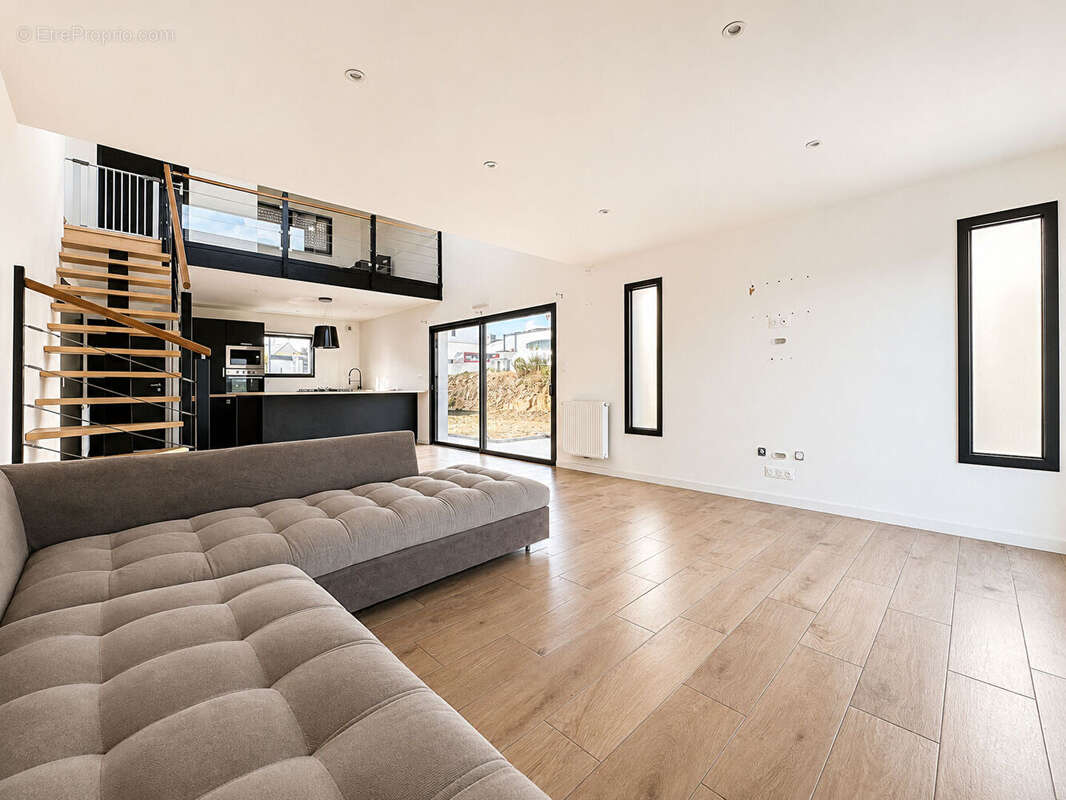 Maison contemporaine 2023 avec suite parentale et vue dégagée à Ploufragan - photo 4
