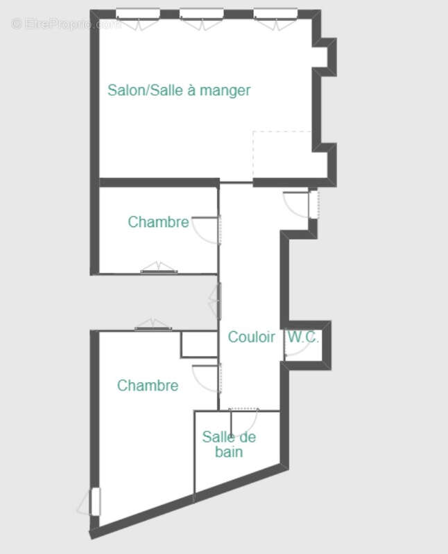 Appartement à MARSEILLE-2E