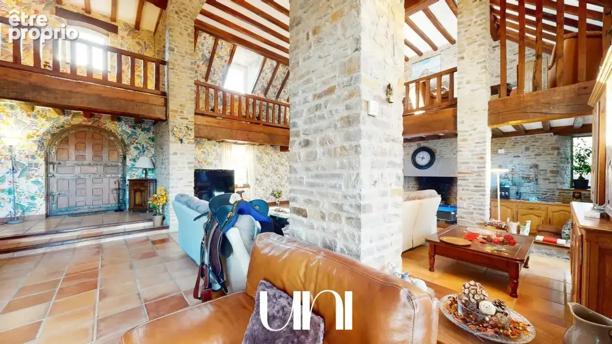 Maison T11 587 m2 - SAINT AUBIN DES PRÉAUX - Parc de 2,8 hectares - photo 4