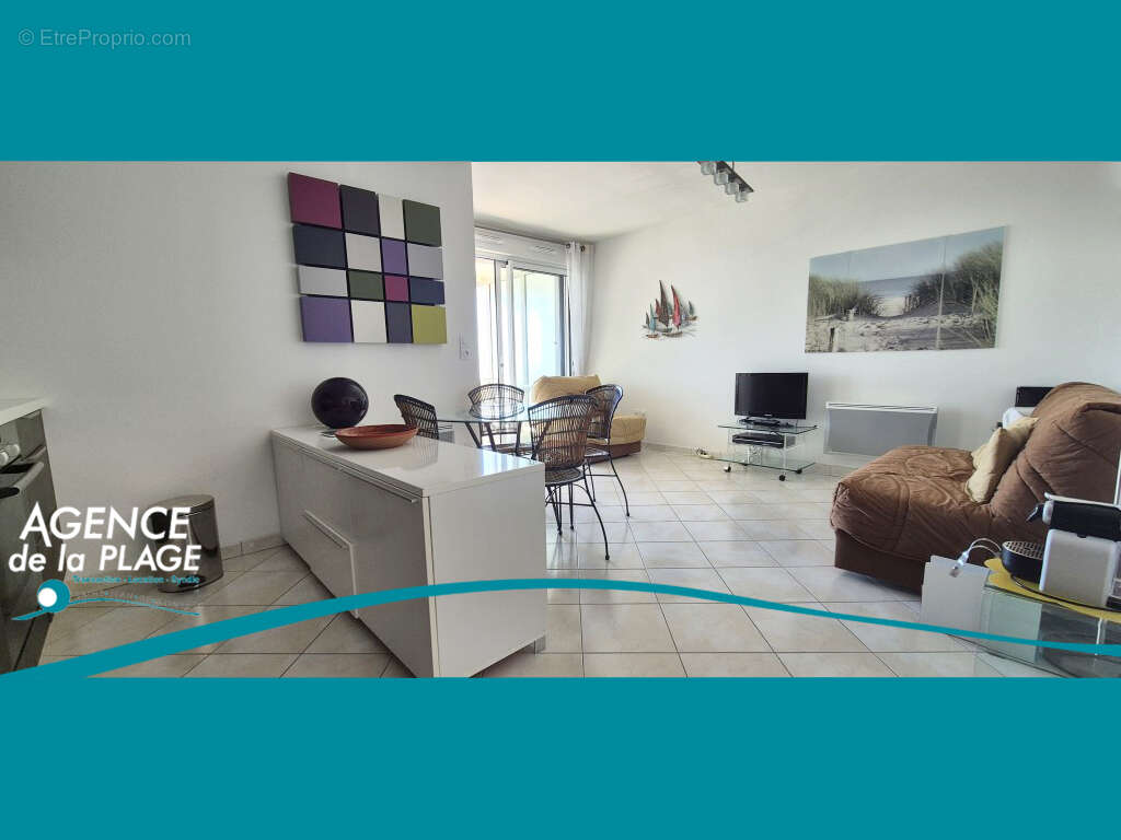 Appartement de type 2 FACE MER - ascenseur, cave et parking privé - photo 2