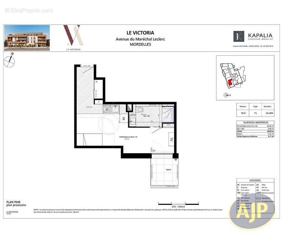 Appartement à MORDELLES